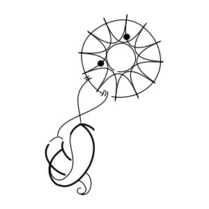 H+J dreamcatcher tattoo