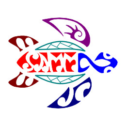 Samm family Polynesian turtle tattoo