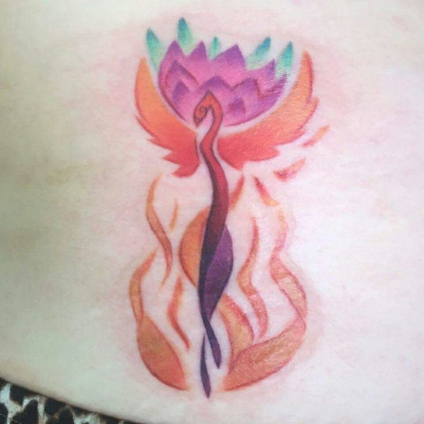 Caroline - phoenix lotus tattoo