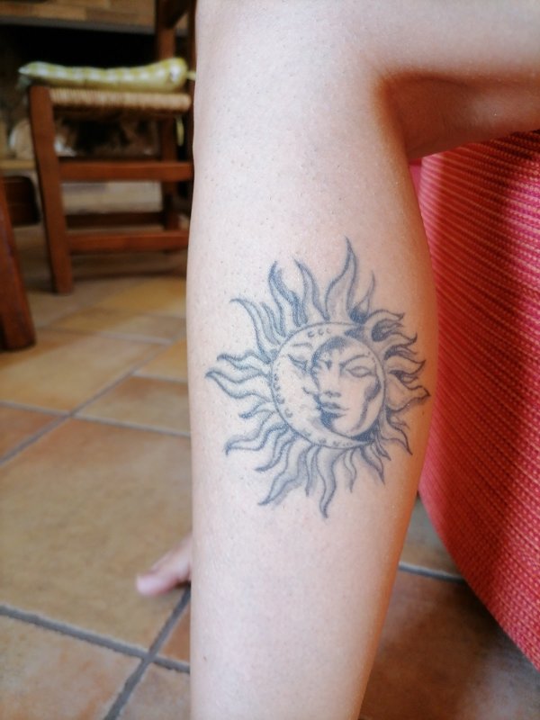 Jessica - Sunmoon tattoo
