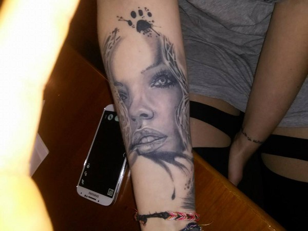 Laura - portrait tattoo