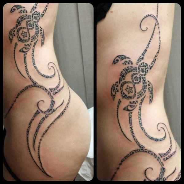 Vanessa - Hui composition tattoo