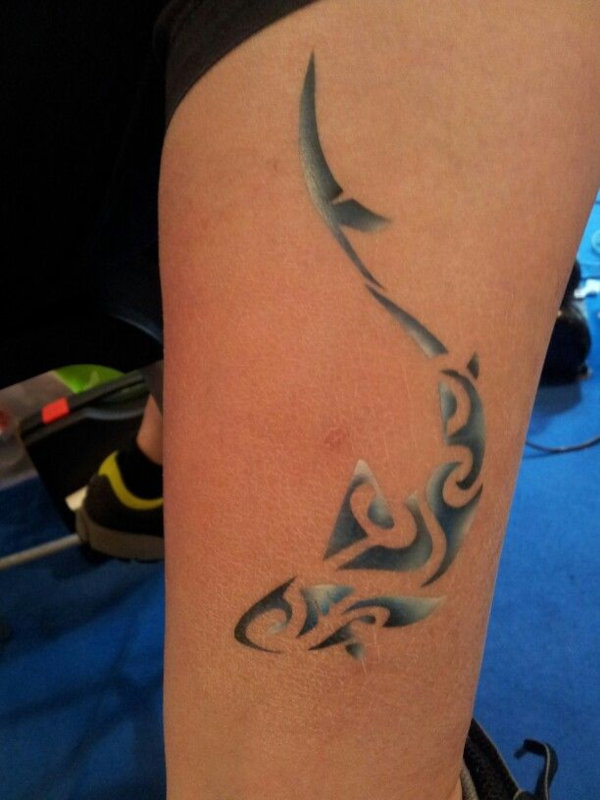 Guest - shaded shark tattoo